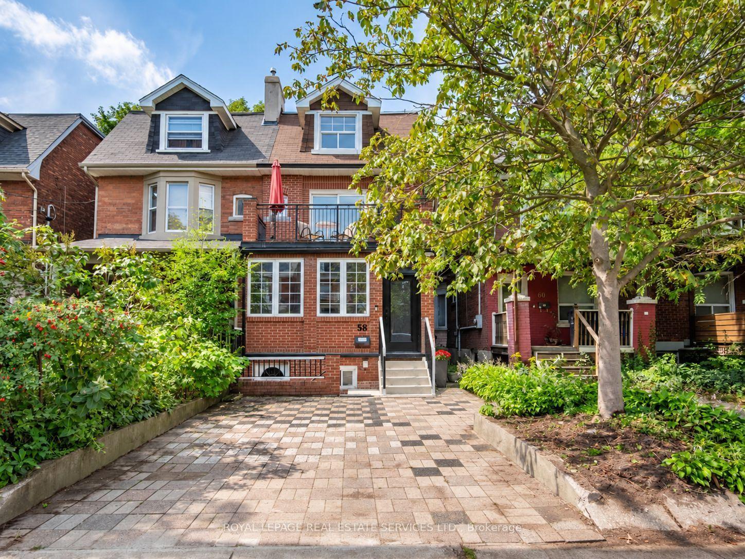 58 Pauline Avenue, Toronto — Semi-Detached for sale, photo 1