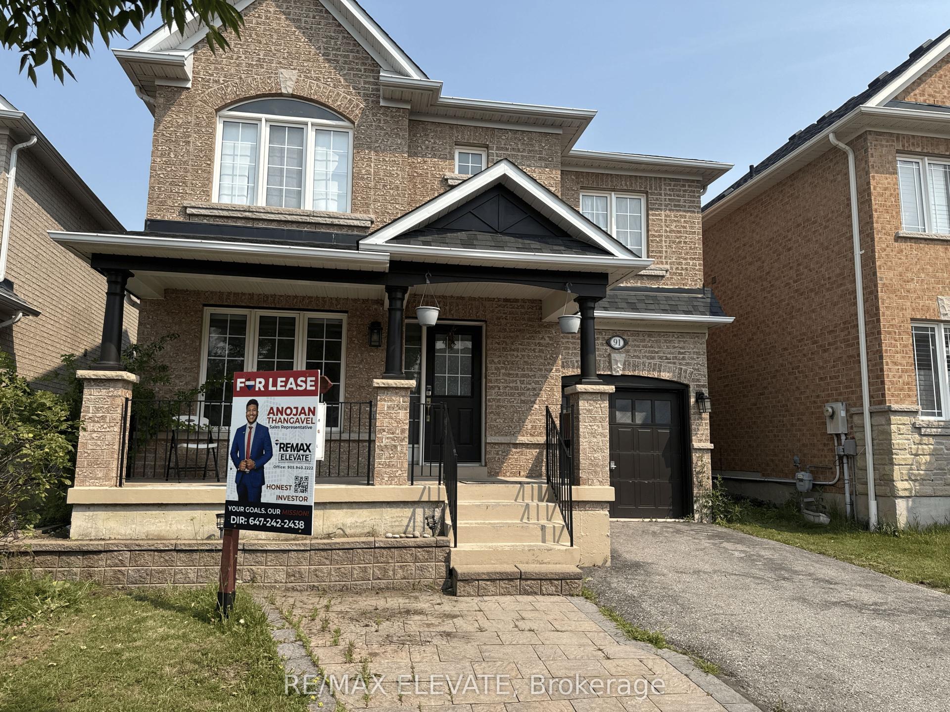 91 Whitlock Crescent, Ajax — Detached for lease, photo 1