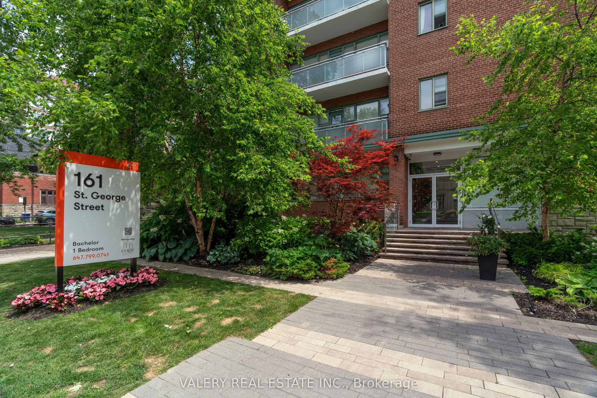 161 St. George Street 608 #608, Toronto — Condo Town for lease, photo 1