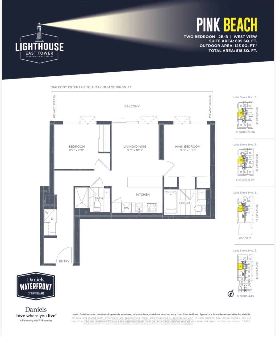 20 Richardson Street 2807 #2807, Toronto — Condo for lease, photo 1