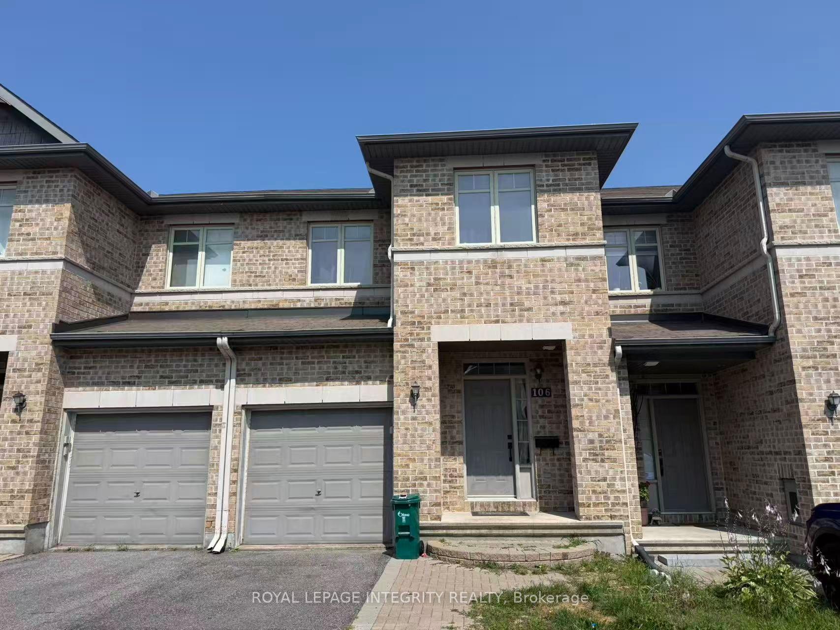 106 HORNCHURCH Lane, Barrhaven — Townhouse for lease, photo 1