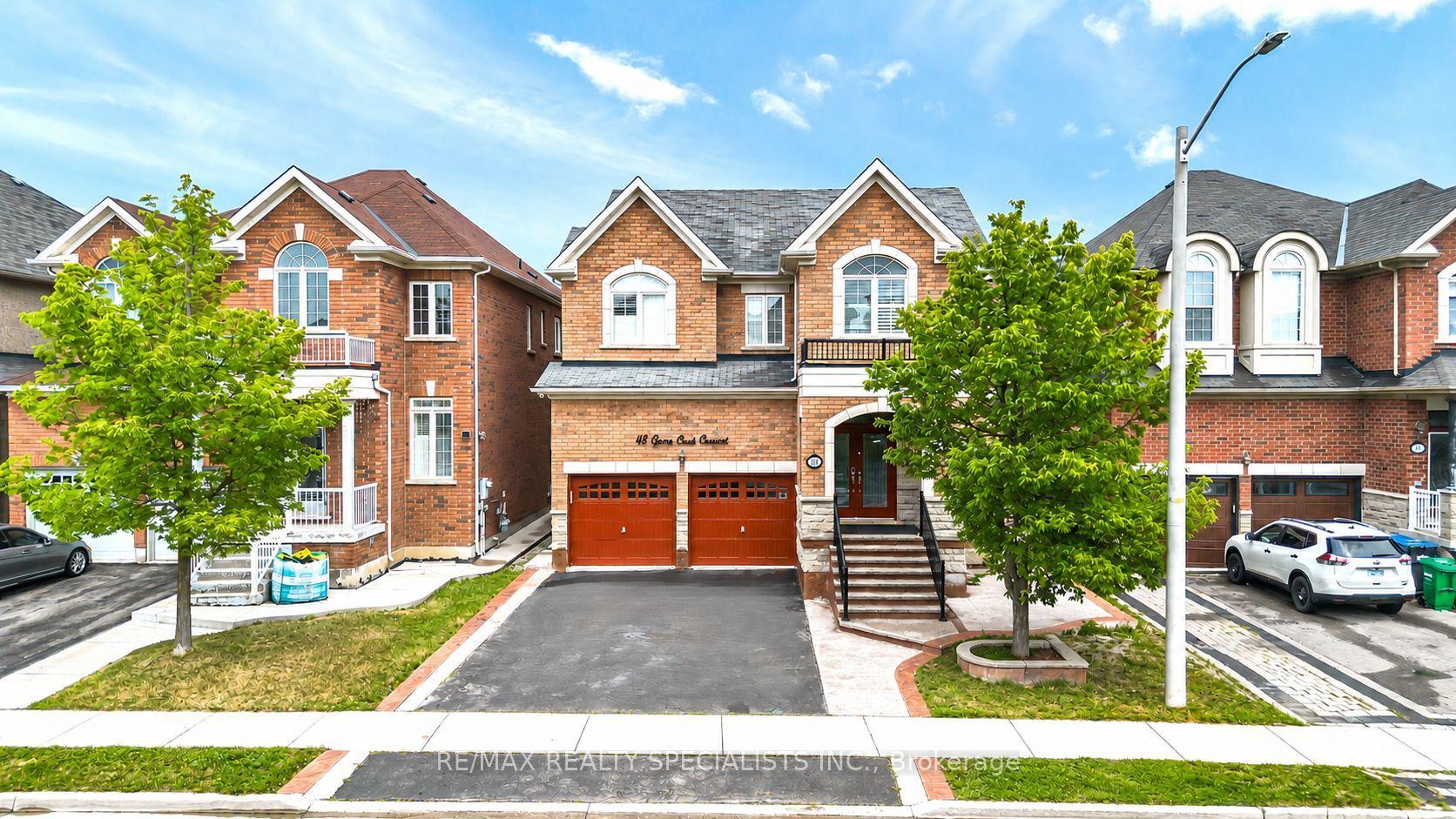 48 Game Creek Crescent, Brampton — Detached for sale, photo 1