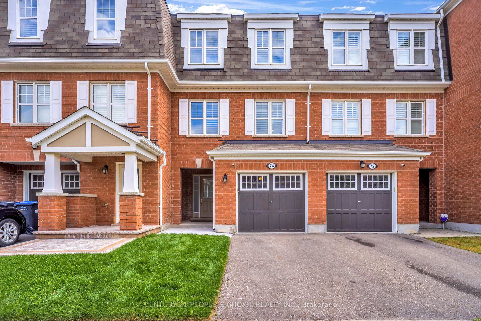 74 Metro Crescent, Brampton — Townhouse for sale, photo 1