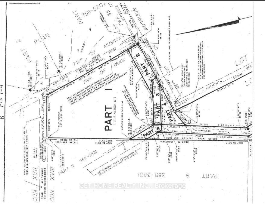 1000 FISH HOOK Lane, Gravenhurst — Land for sale, photo 1