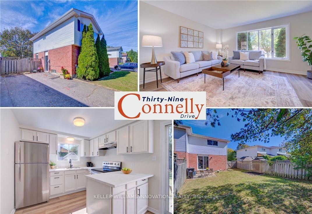 39 Connelly Drive, Kitchener — Semi-Detached for sale, photo 1