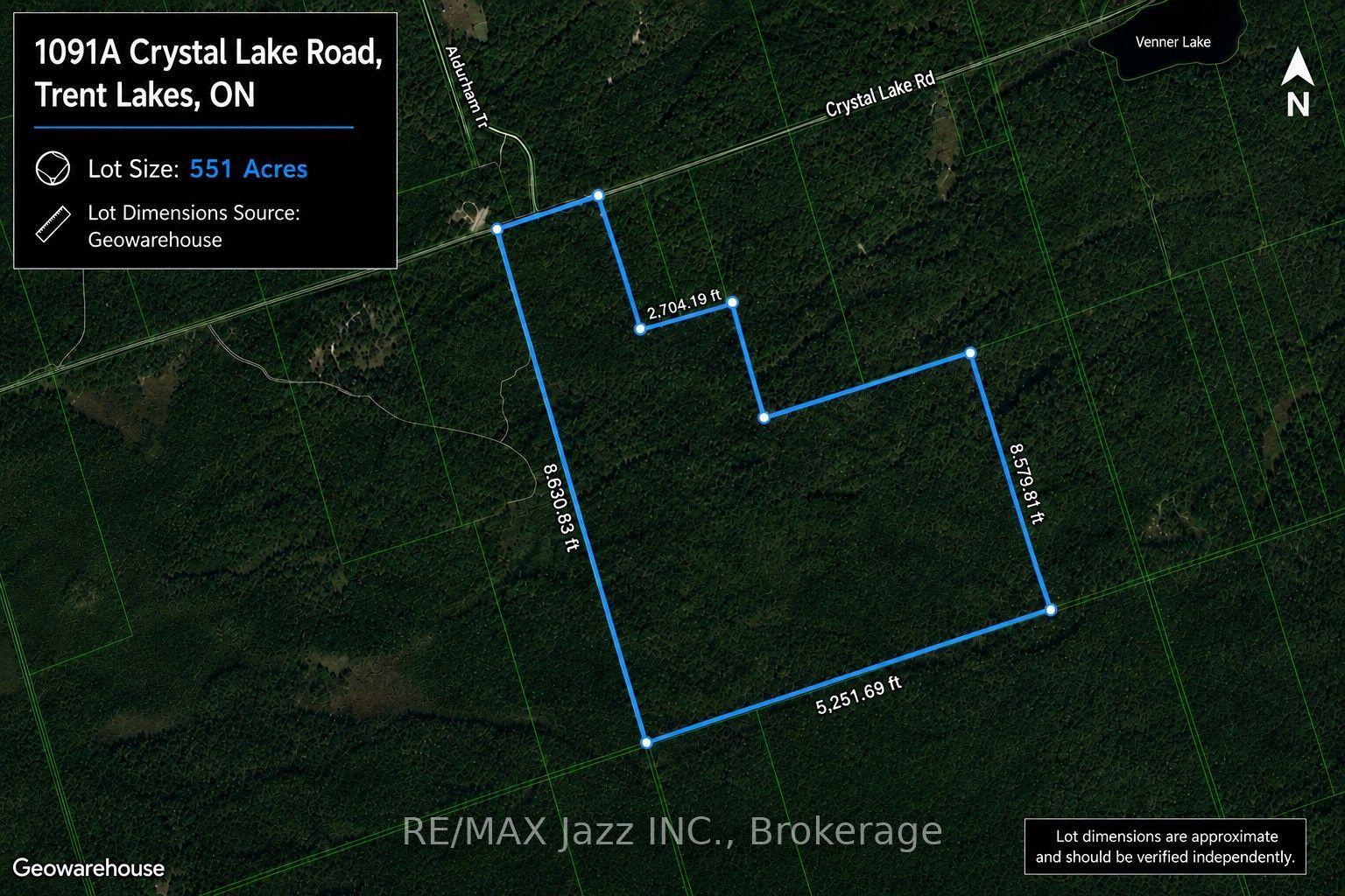 1091A Crystal Lake Road, Trent Lakes — Land for sale, photo 1