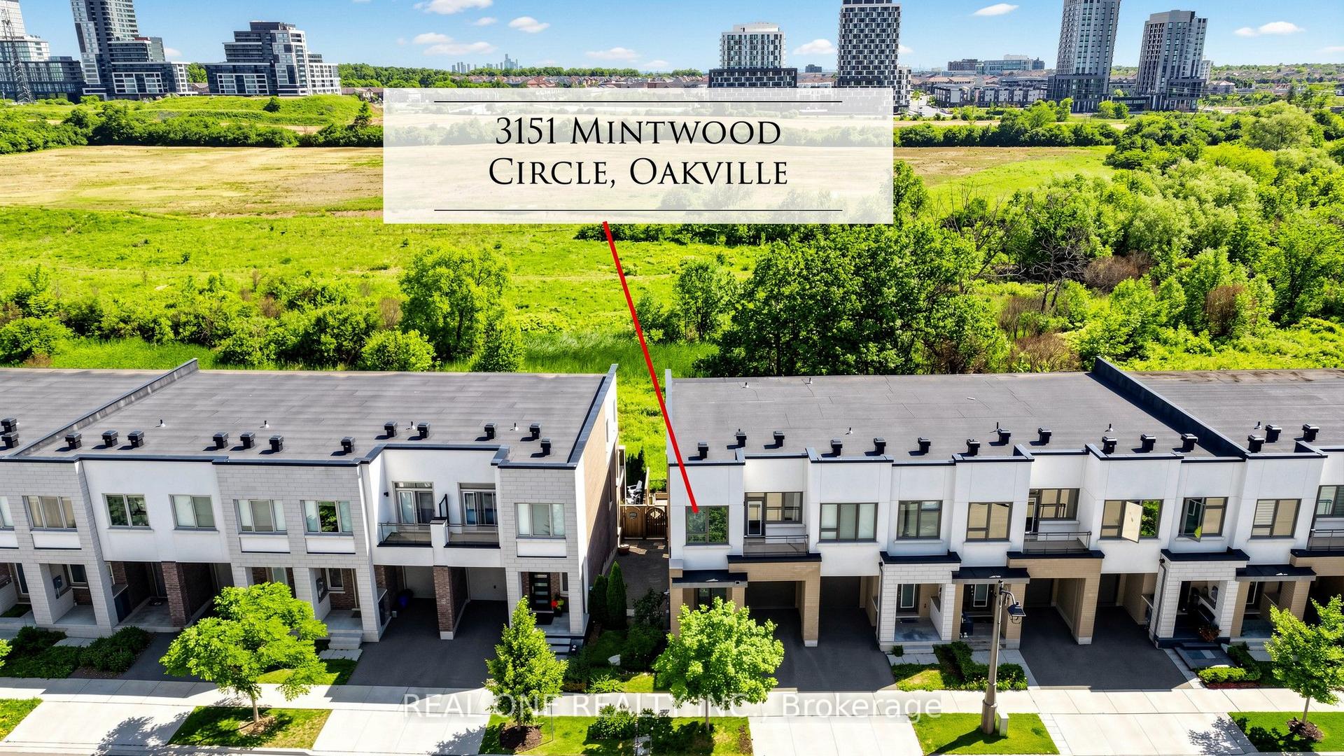 3151 Mintwood Circle, Oakville — Townhouse for sale, photo 1