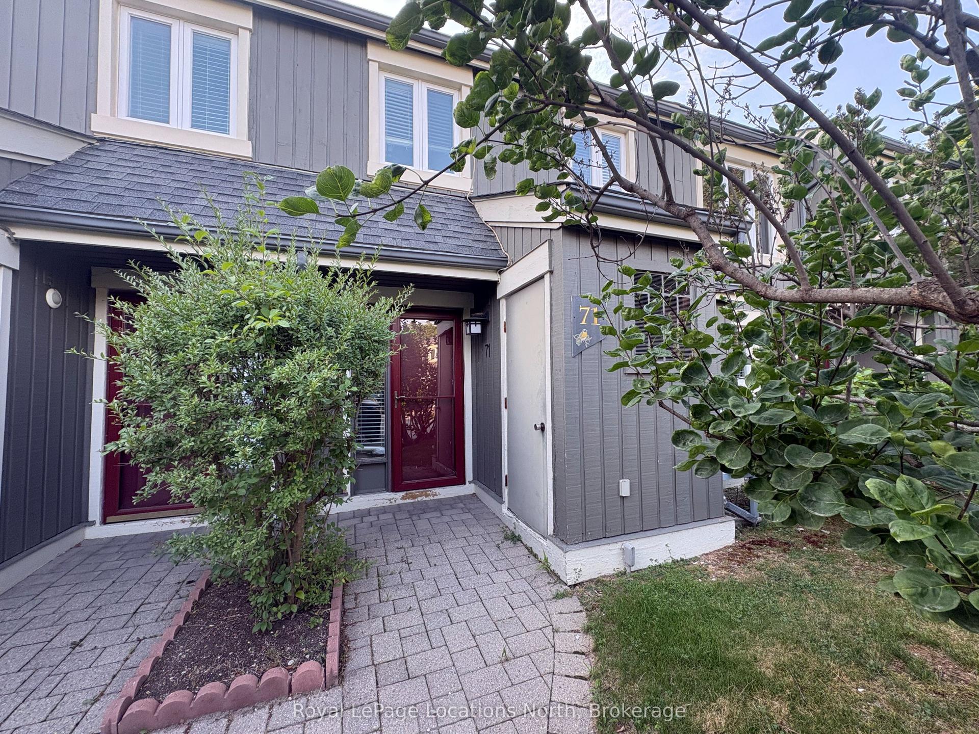 149 Fairway Crescent 71 #71, Collingwood — Condo Town for lease, photo 1
