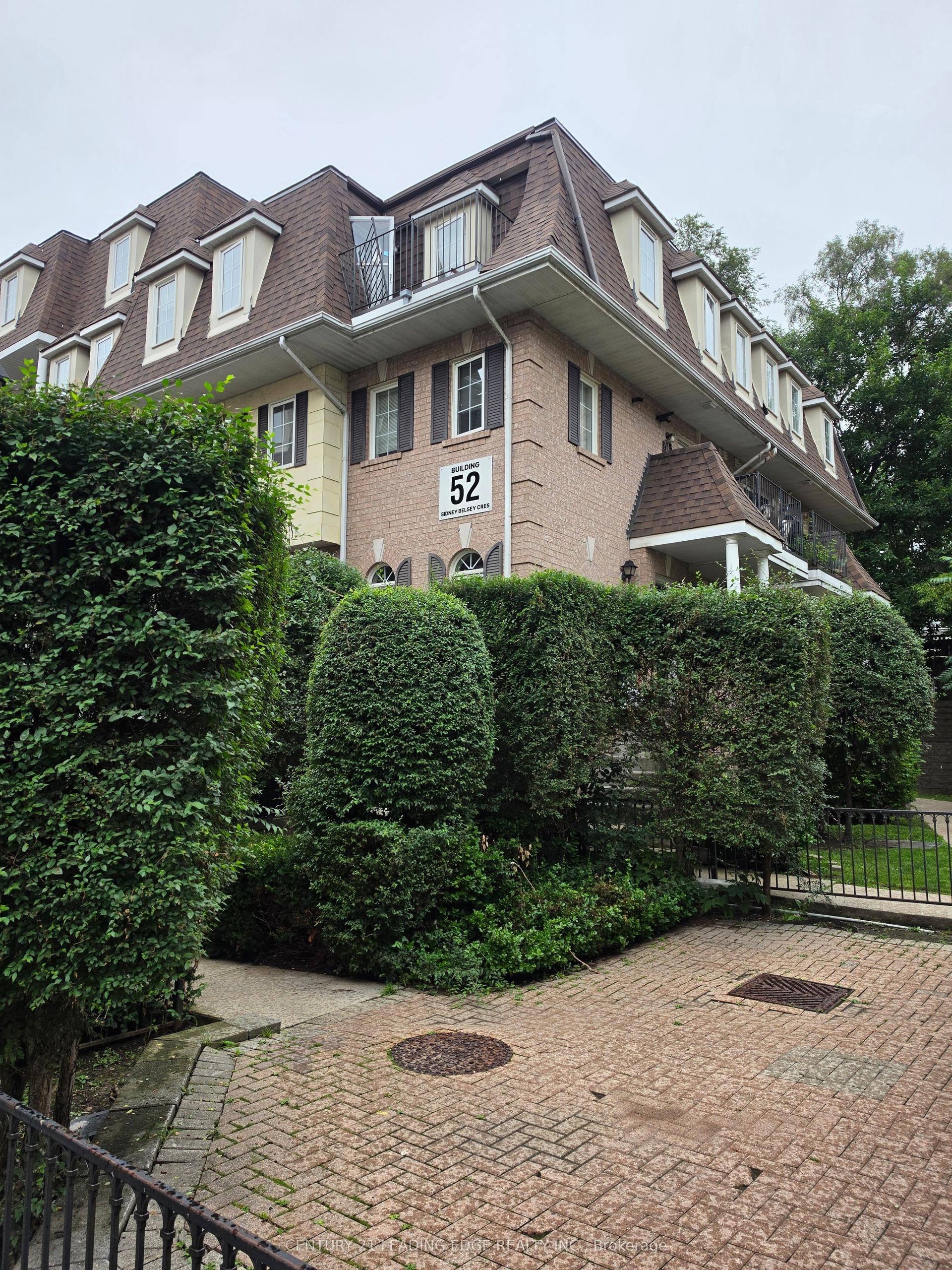 52 Sidney Belsey Crescent 202 #202, Toronto — Condo Town for lease, photo 1