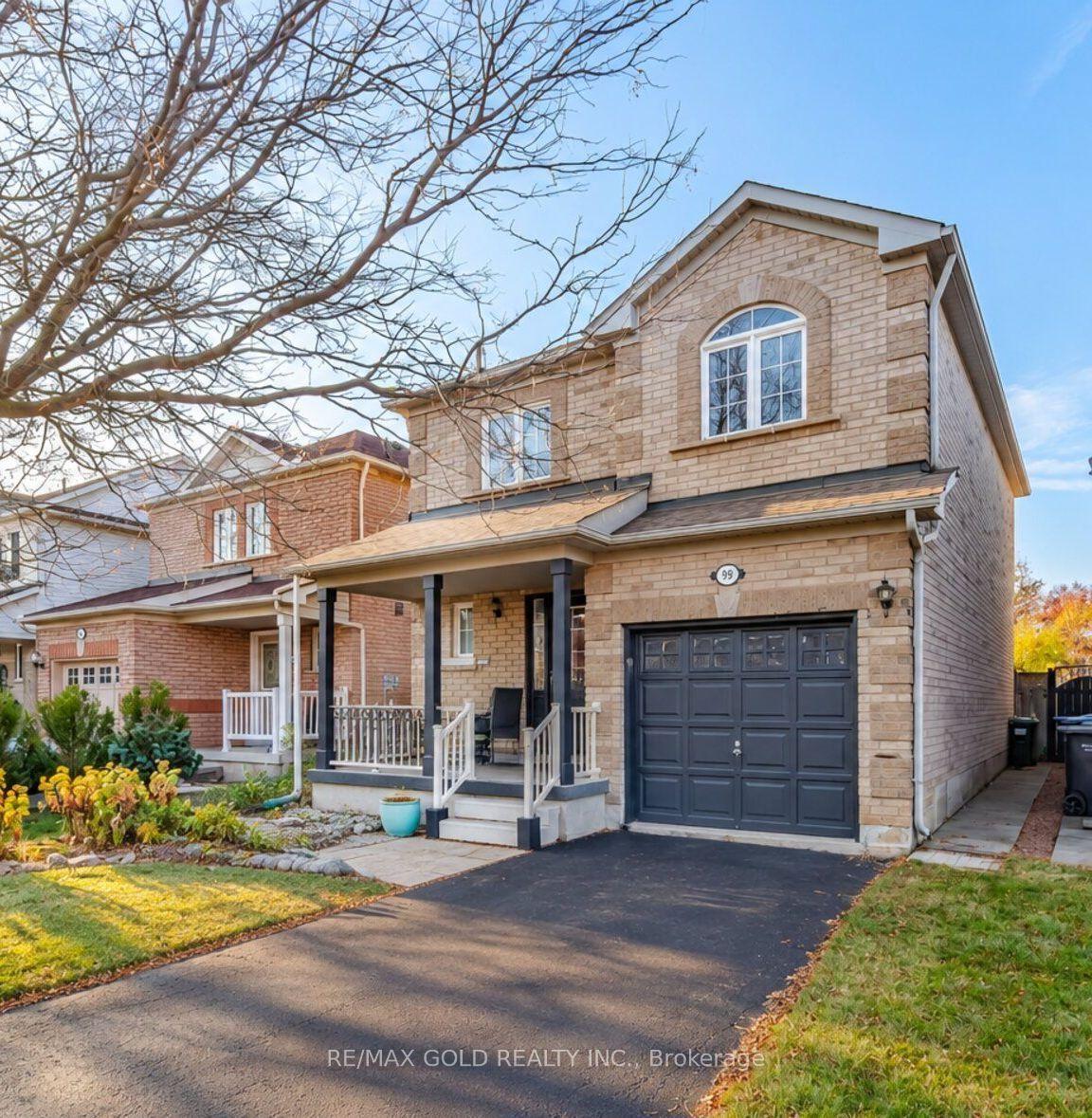 99 Woodhaven Drive, Brampton — Detached for sale, photo 1