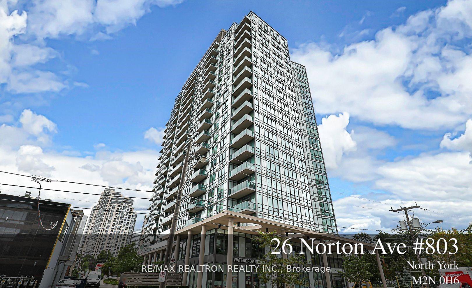 26 Norton Avenue 803 #803, Toronto — Condo for lease, photo 1