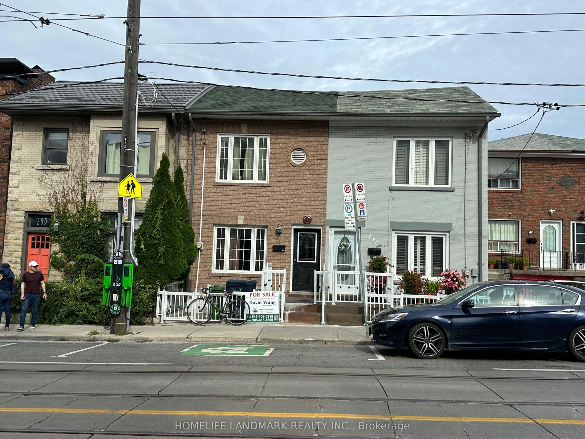 283 Ossington Avenue, Toronto — Townhouse for sale, photo 1
