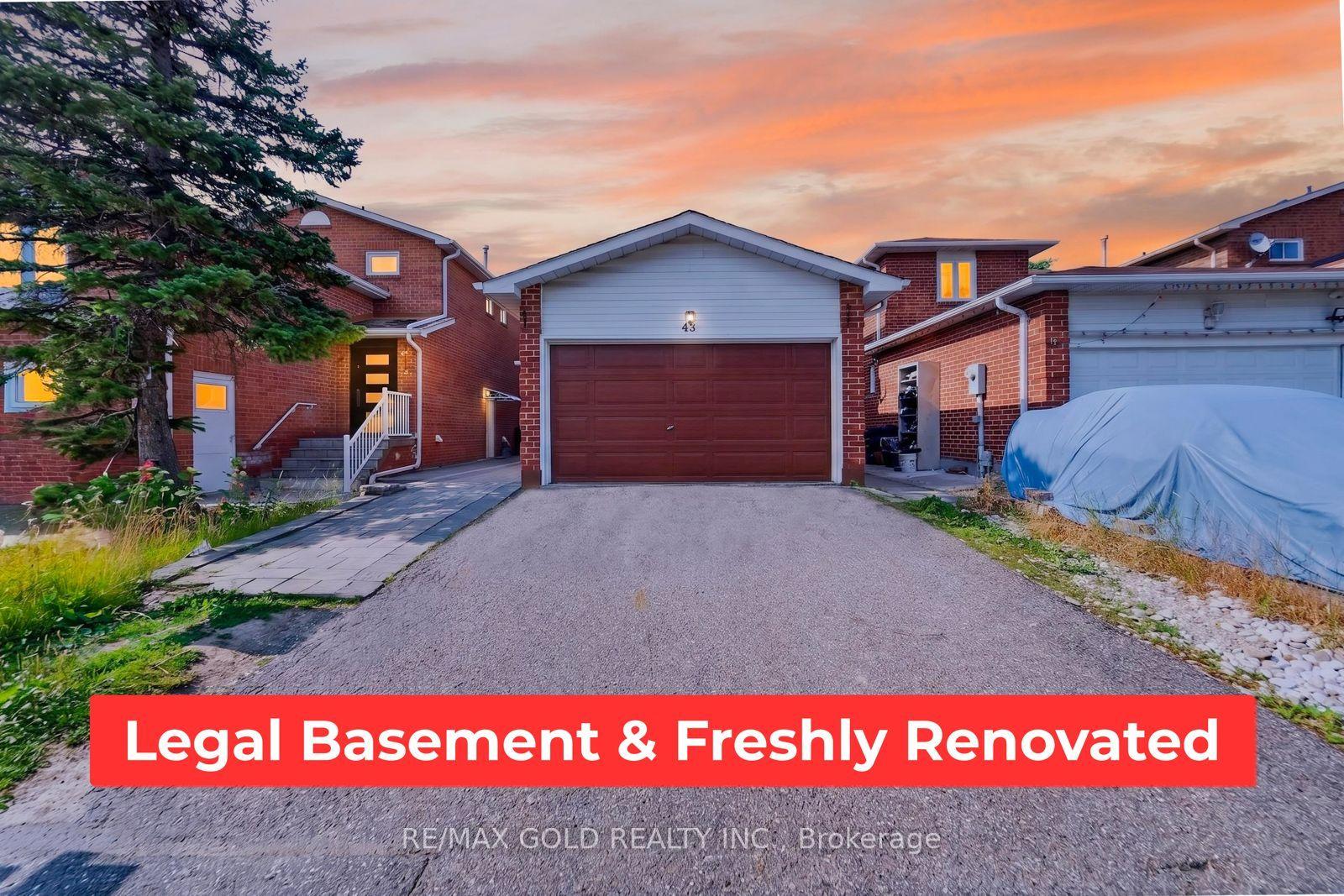 43 Alabaster Drive, Brampton — Detached for sale, photo 1