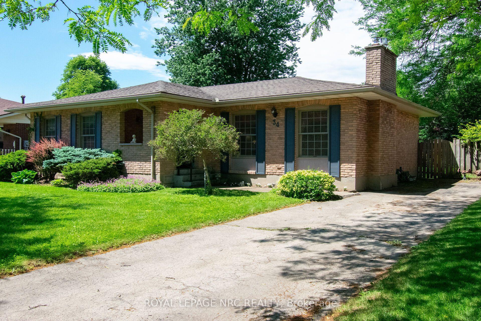 34 Woodington Place, Welland — Detached for sale, photo 1