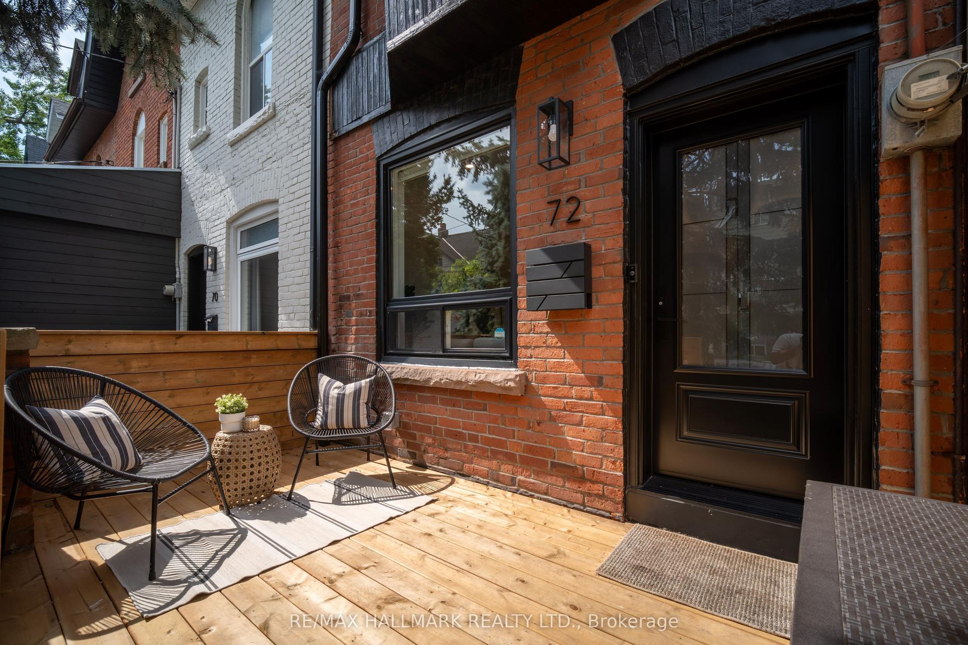 72 Hamilton Street, Toronto — Townhouse for sale, photo 1