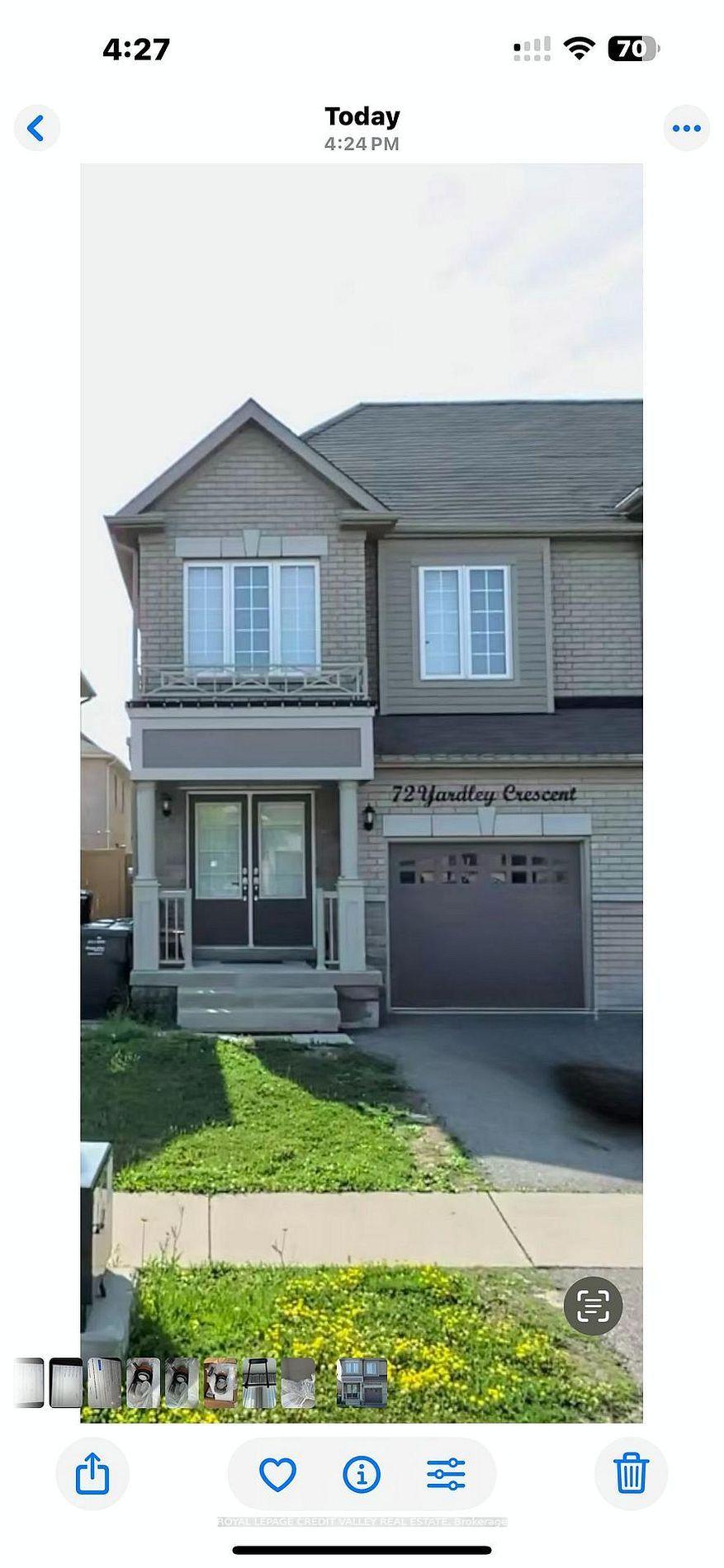 72 Yardley Crescent Basement #Basement — photo 1