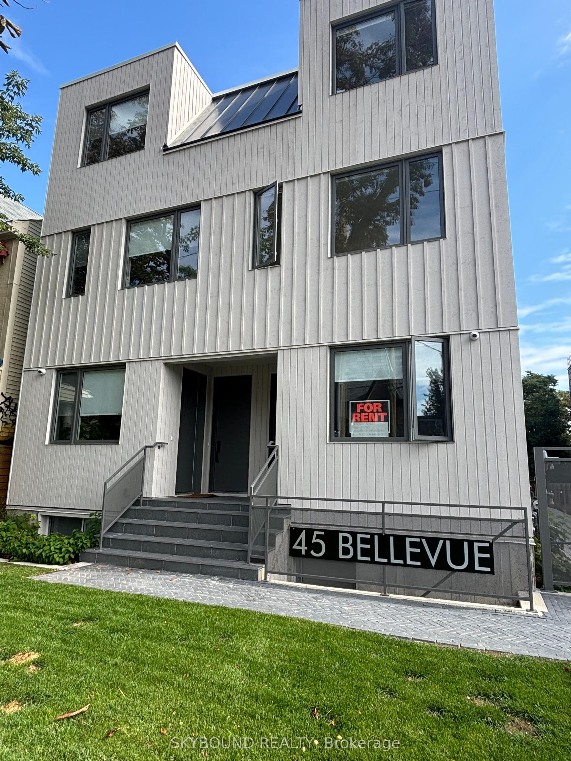 45 Bellevue Avenue 2B #2B, Toronto — Townhouse for lease, photo 1