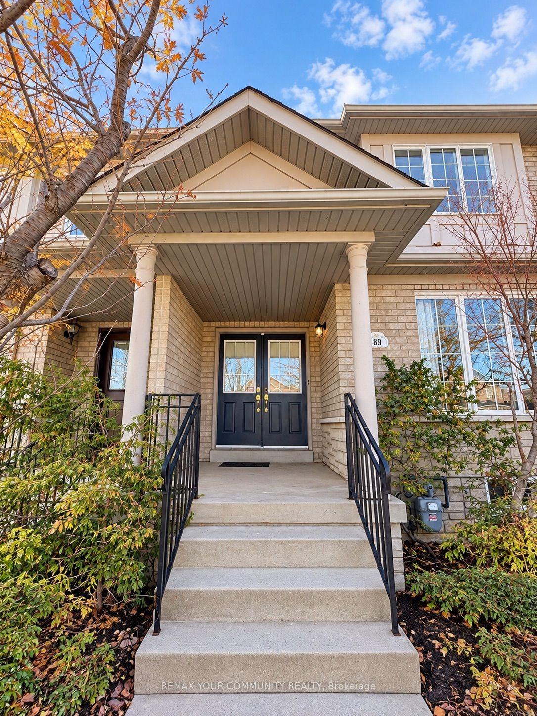 89 Sonoma Boulevard, Vaughan — Townhouse for lease, photo 1