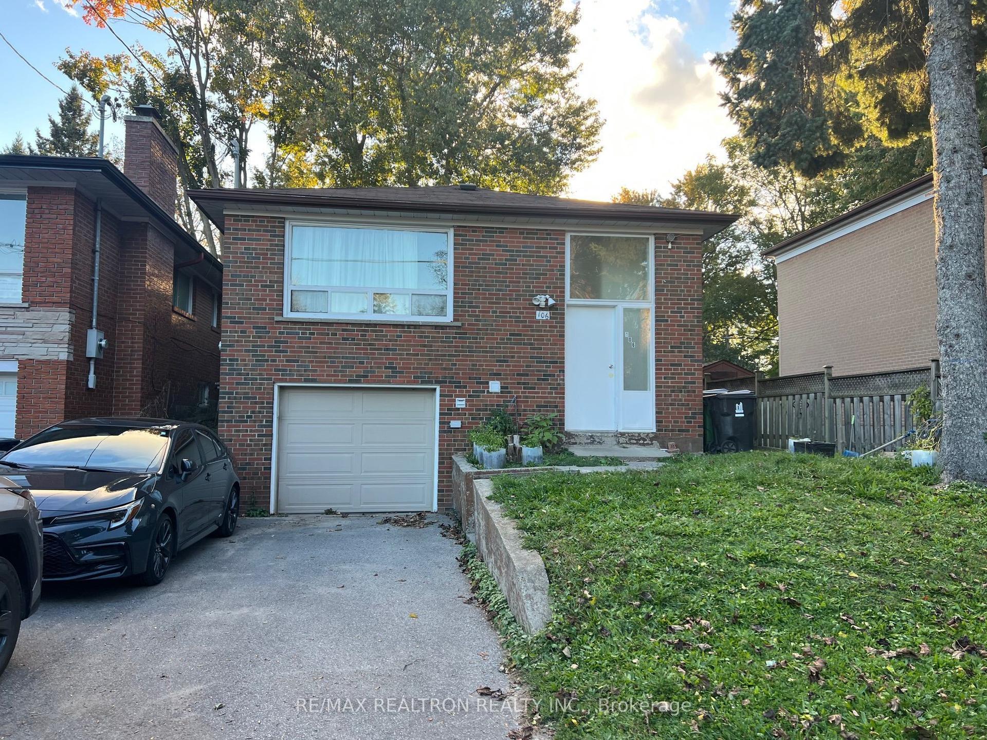 106 Gradwell Drive Bsmt #Bsmt, Toronto — Detached for lease, photo 1