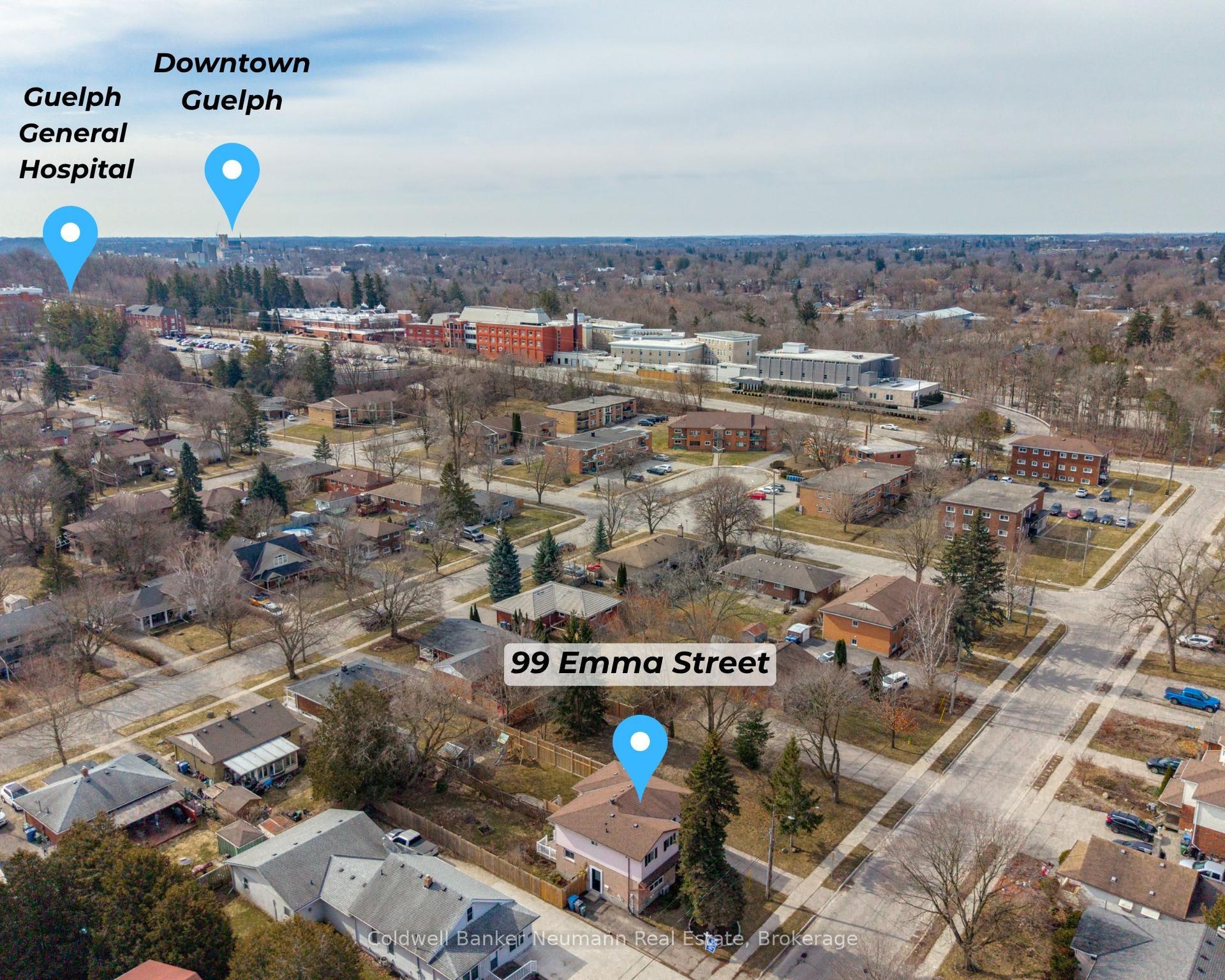 99 Emma Street, Guelph — Semi-Detached for sale, photo 1