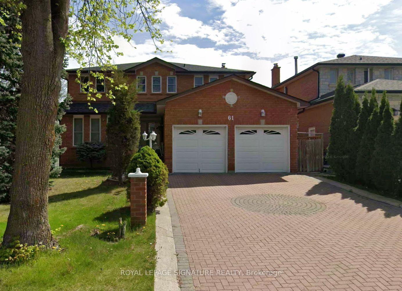 61 Dundee Crescent, Markham — Detached for lease, photo 1