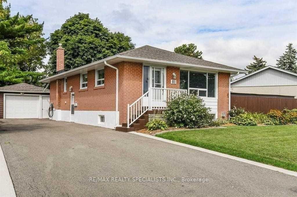81 Gretna Drive, Brampton — Detached for lease, photo 1