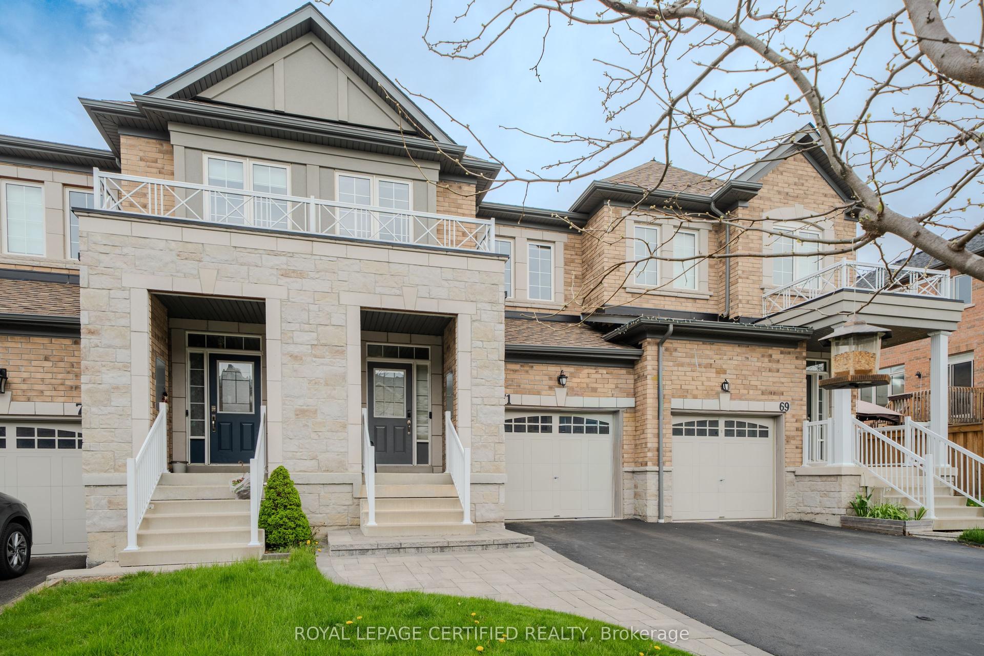 71 Rimrock Crescent, Whitby — Townhouse for sale, photo 1