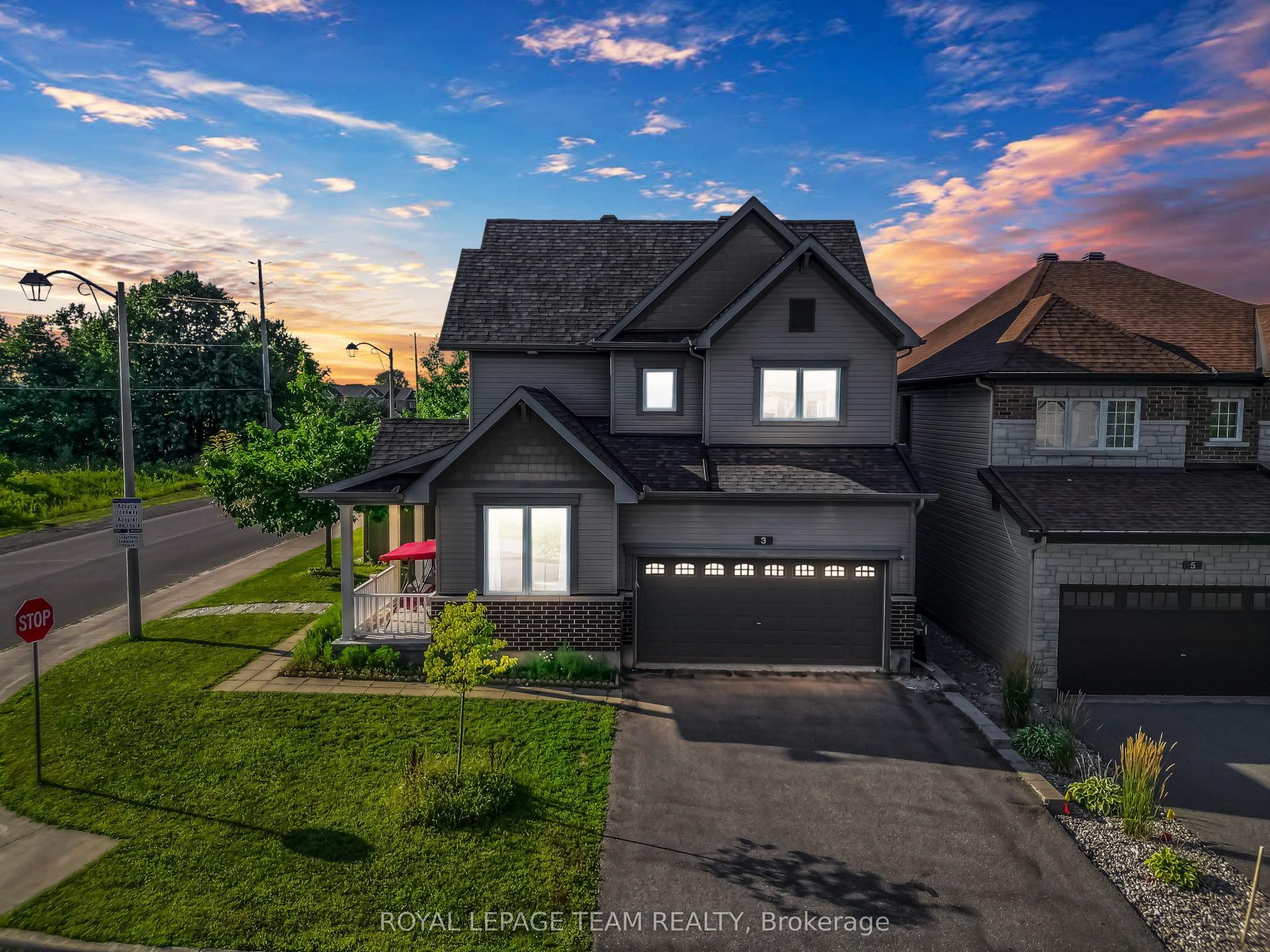 3 Stoneleigh Street, Barrhaven — Detached for lease, photo 1