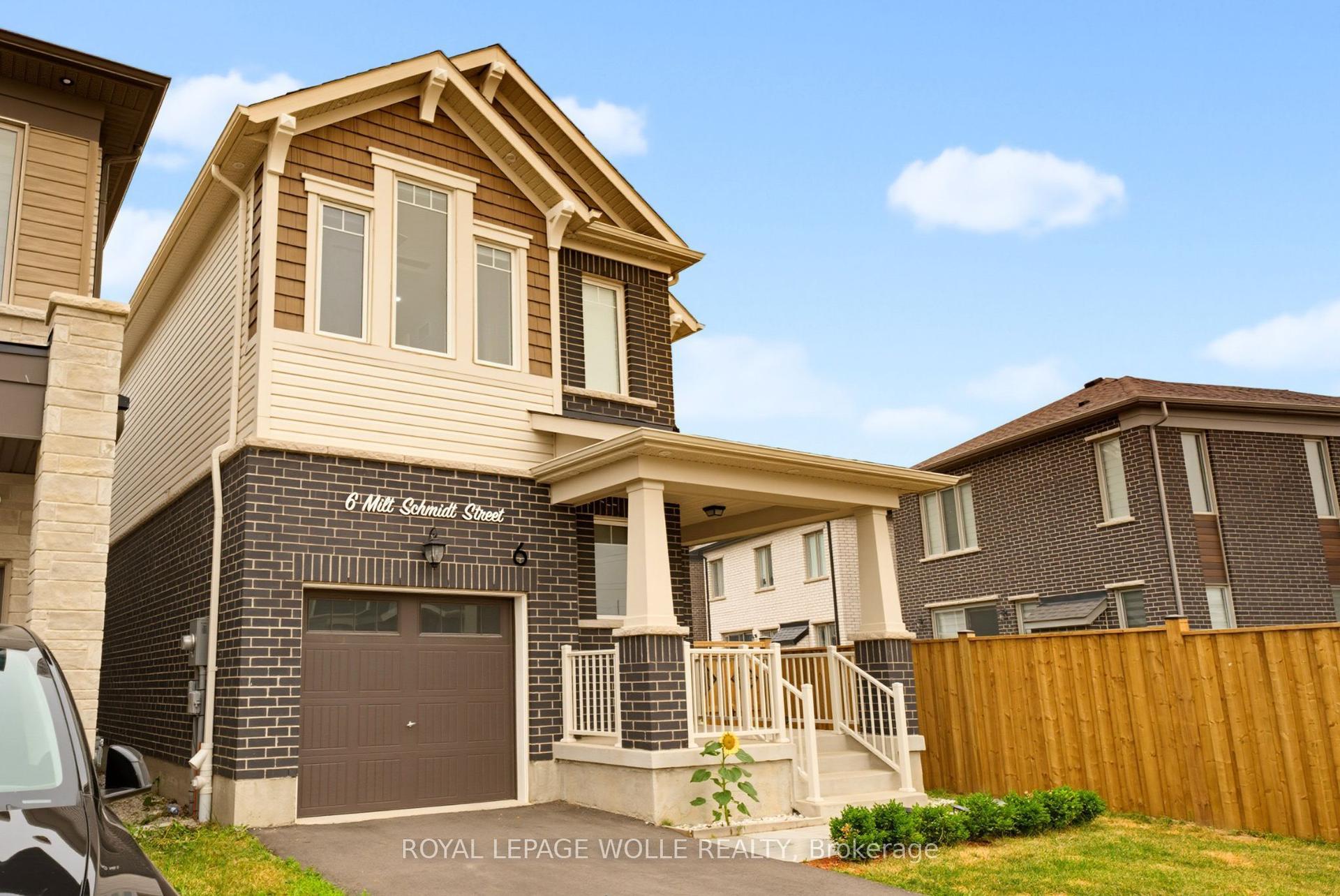6 Milt Schmidt Street, Kitchener — Detached for sale, photo 1