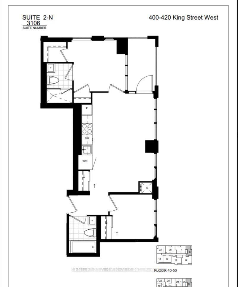 400 King Street W 3106 #3106, Toronto — Condo for lease, photo 1