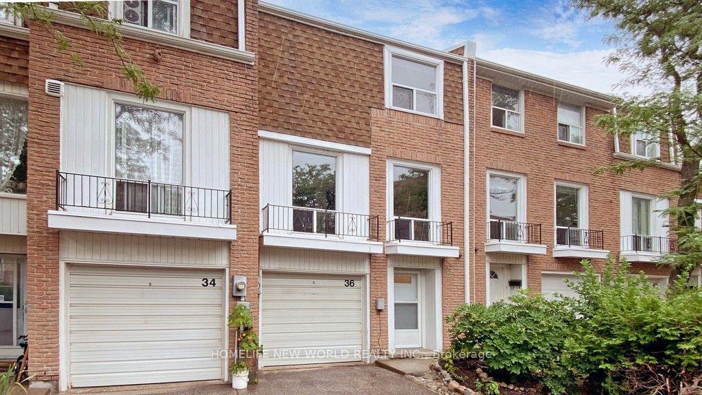 36 Thimble Berry Way, Toronto — Condo Town for lease, photo 1