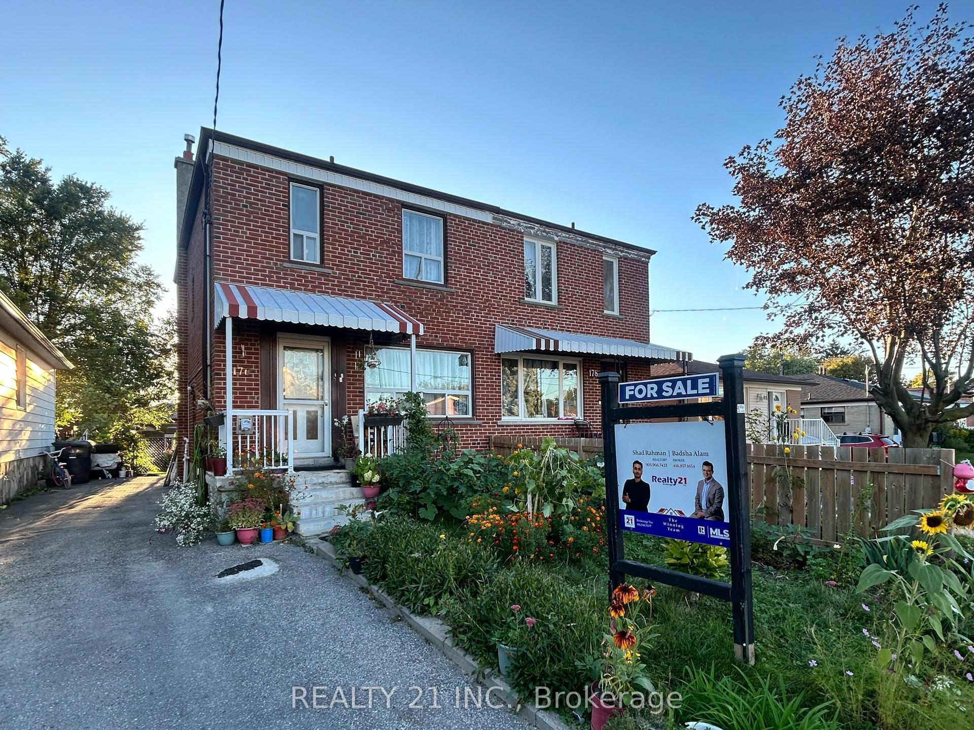 176 Linden Avenue, Toronto — Semi-Detached for sale, photo 1