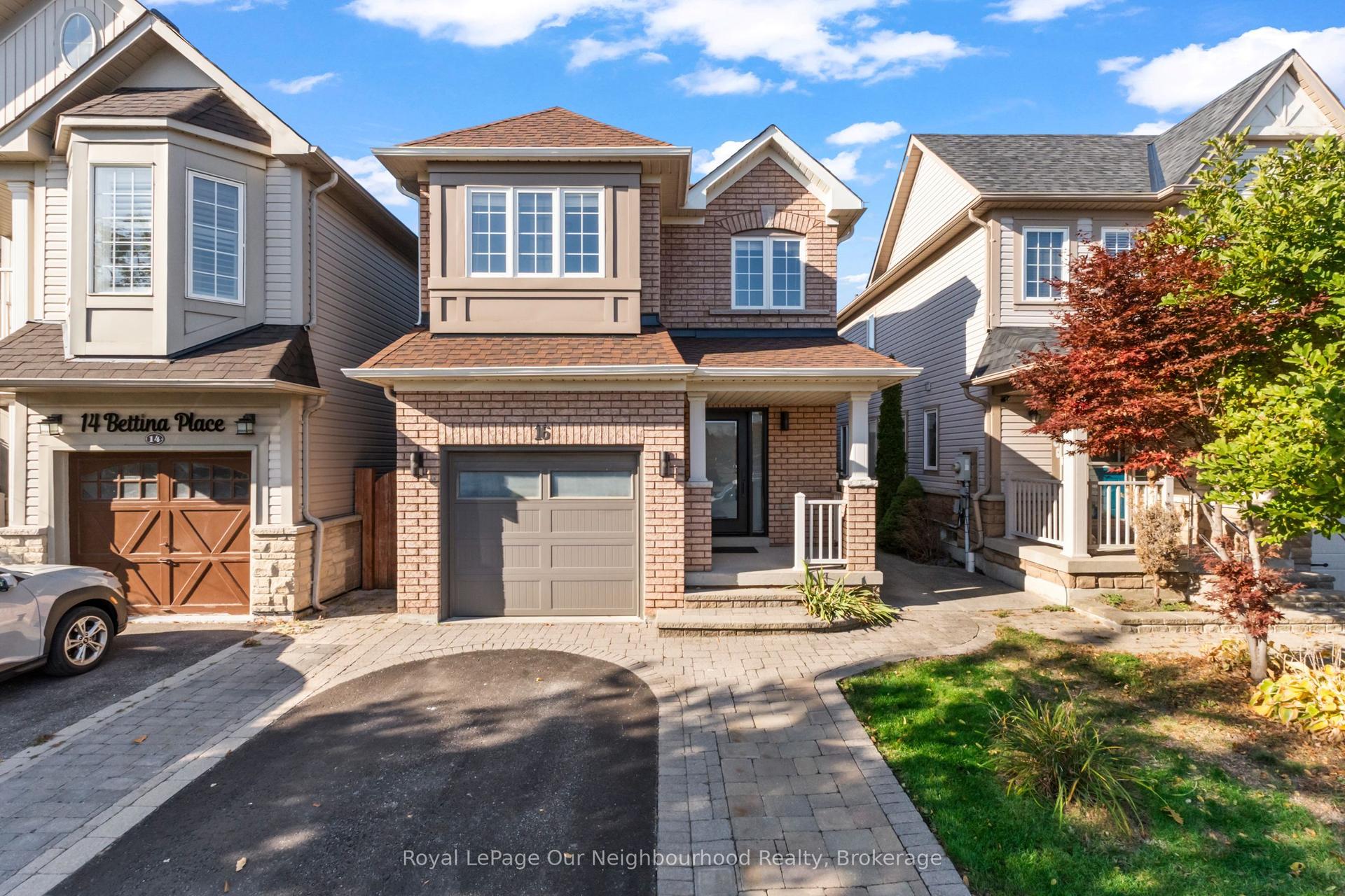 16 Bettina Place, Whitby — Detached for sale, photo 1