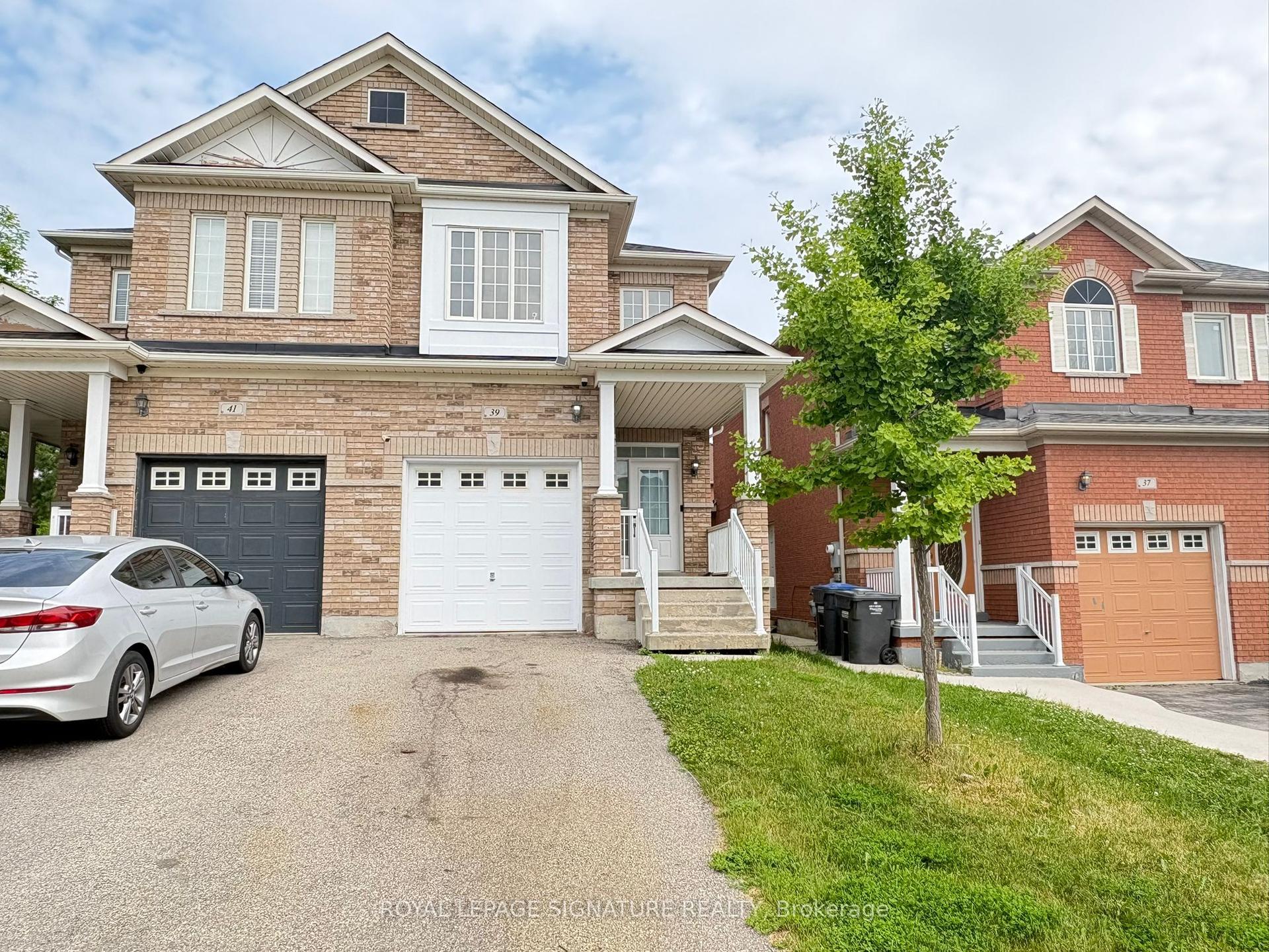 39 Palm Tree Road, Brampton — Semi-Detached for lease, photo 1