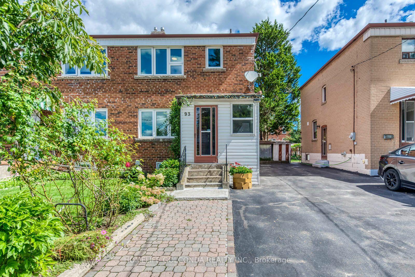 93 North Woodrow Boulevard, Toronto — Semi-Detached for sale, photo 1