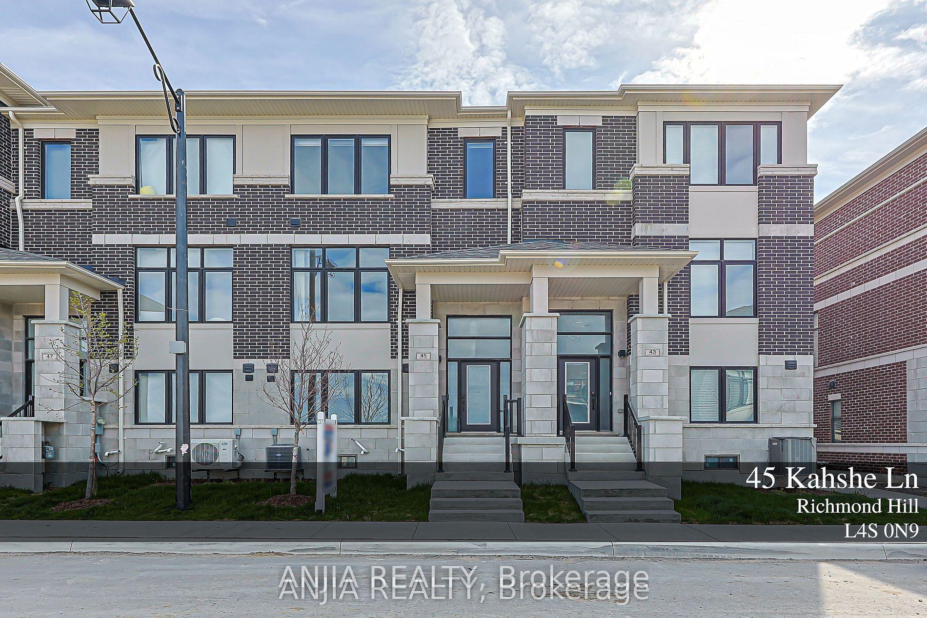 45 Kahshe Lane, Richmond Hill — Townhouse for sale, photo 1