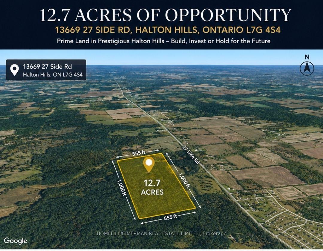 13669 27 Side Road, Halton Hills — Land for sale, photo 1