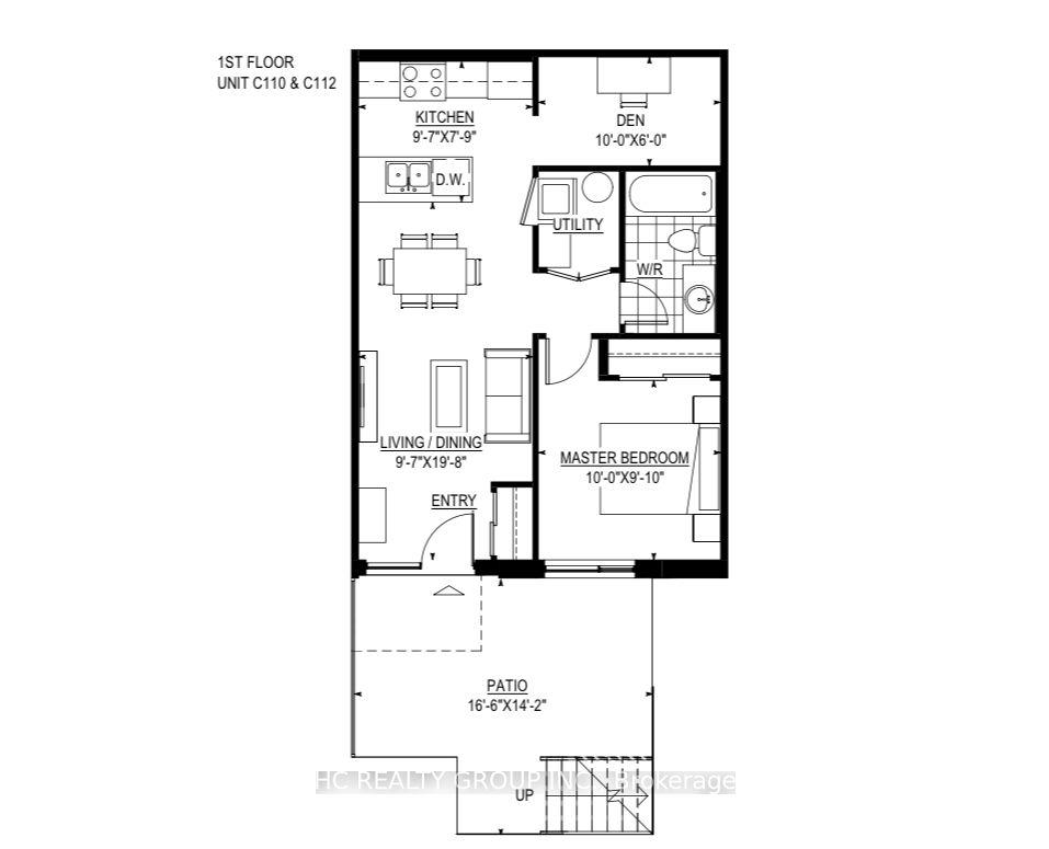 60 Morecambe Gate 112 #112, Toronto — Condo Town for lease, photo 1