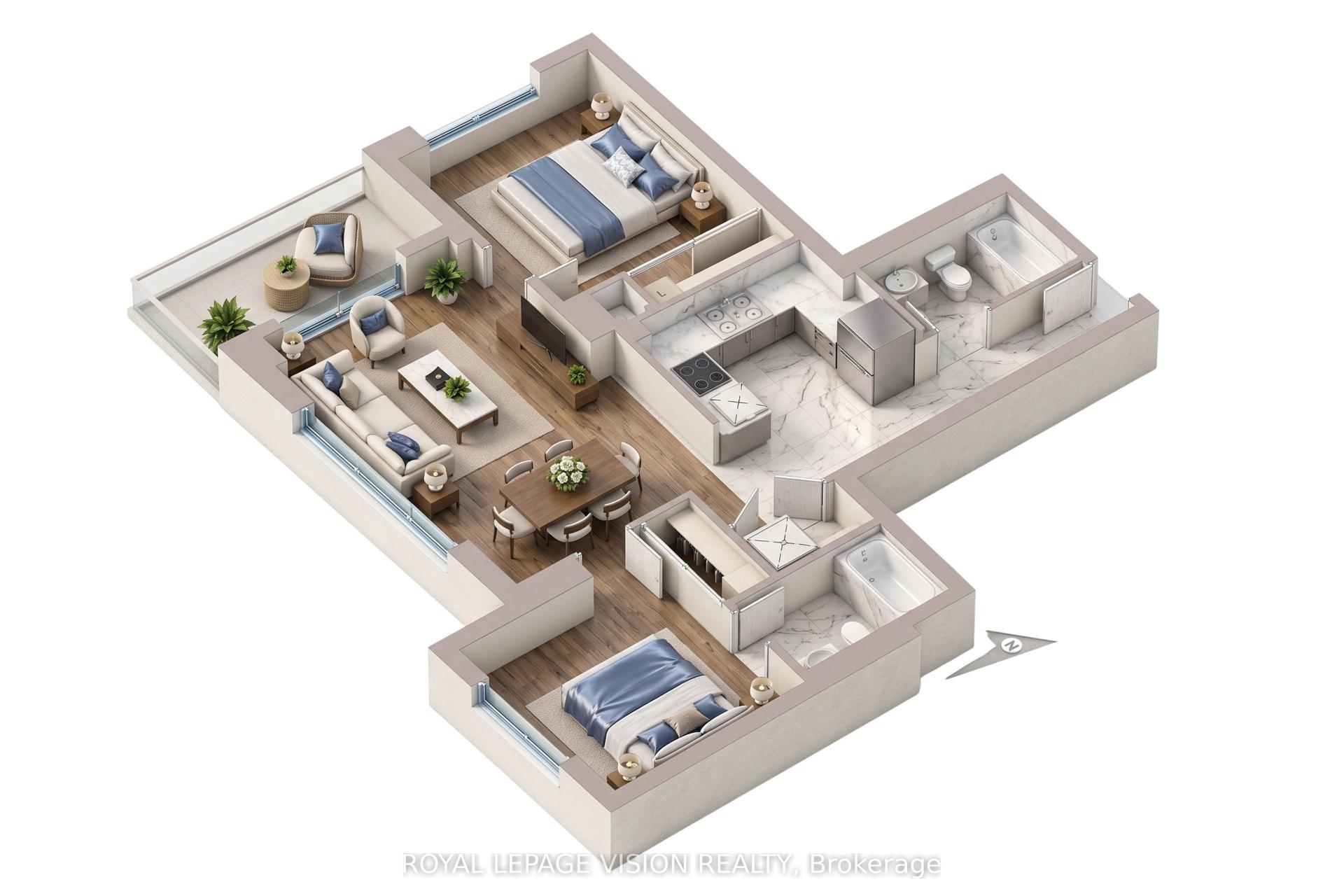 6 Rosebank Drive 1J #1J, Toronto — Condo for lease, photo 1