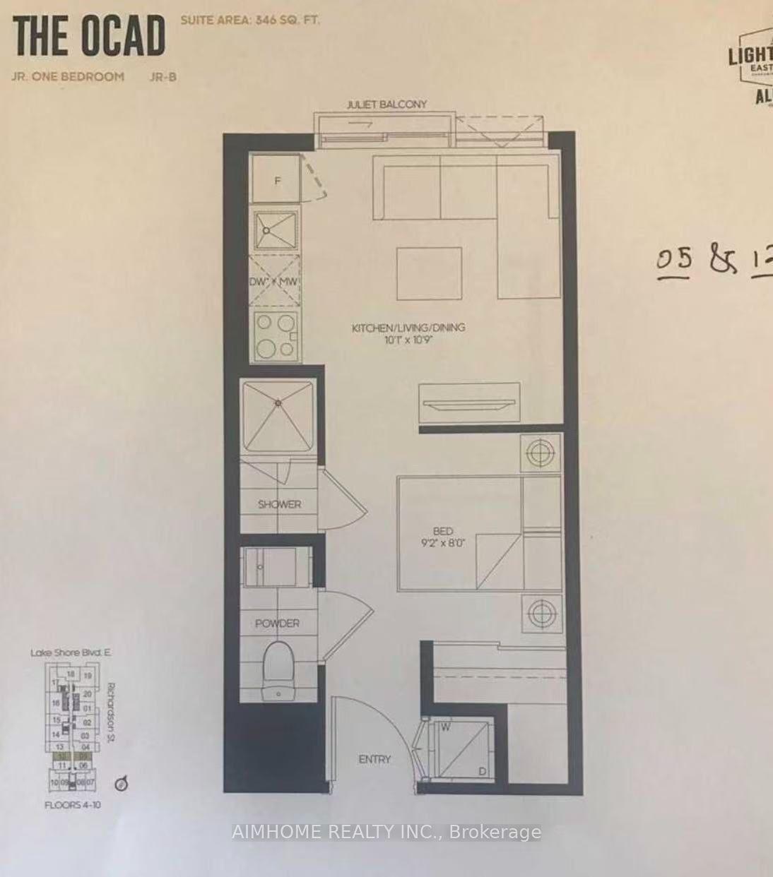 20 Richardson Street 806 #806, Toronto — Condo for lease, photo 1