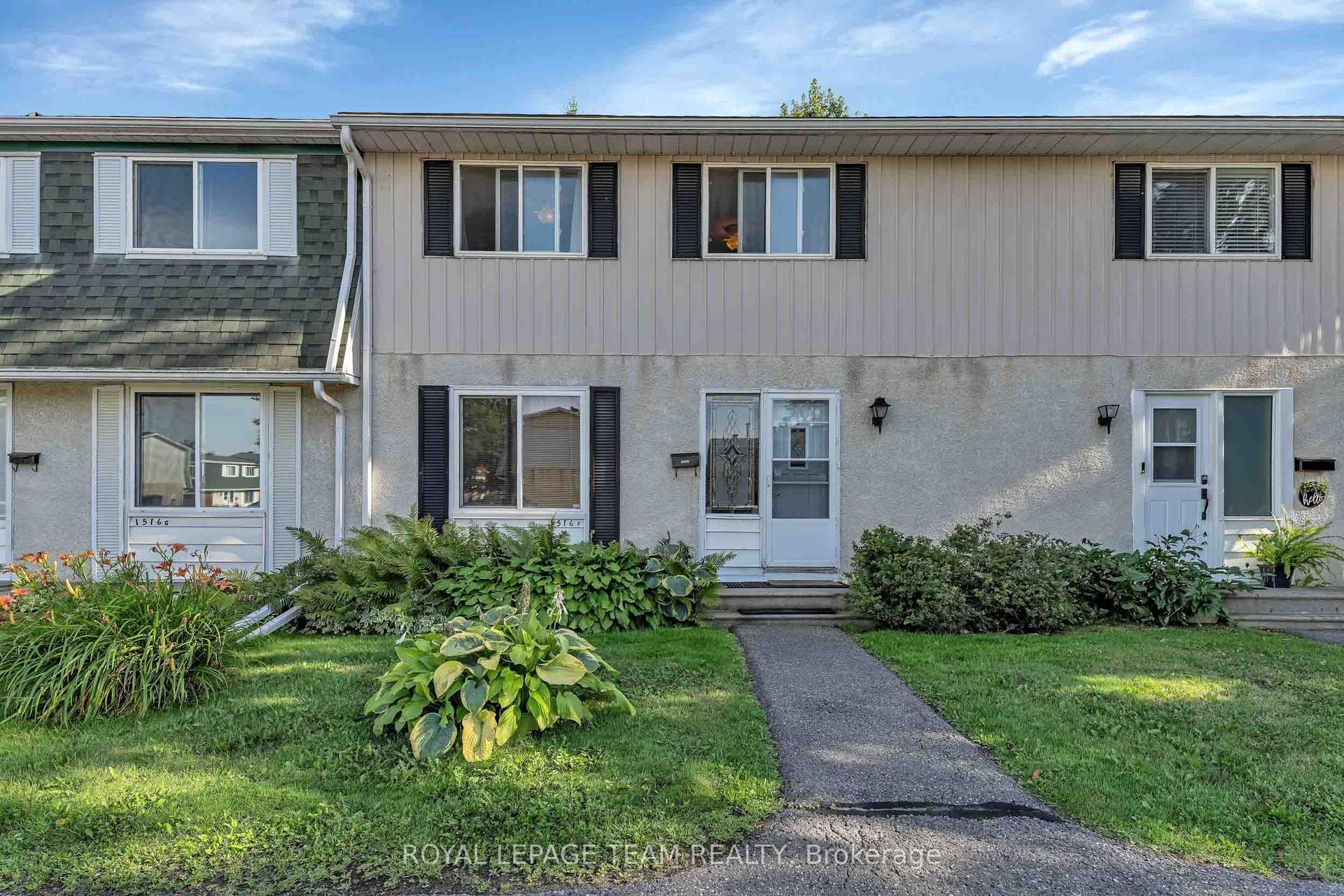 1516 Beaverpond Drive F #F, Cyrville - Carson Grove - Pineview — Condo Town for sale, photo 1