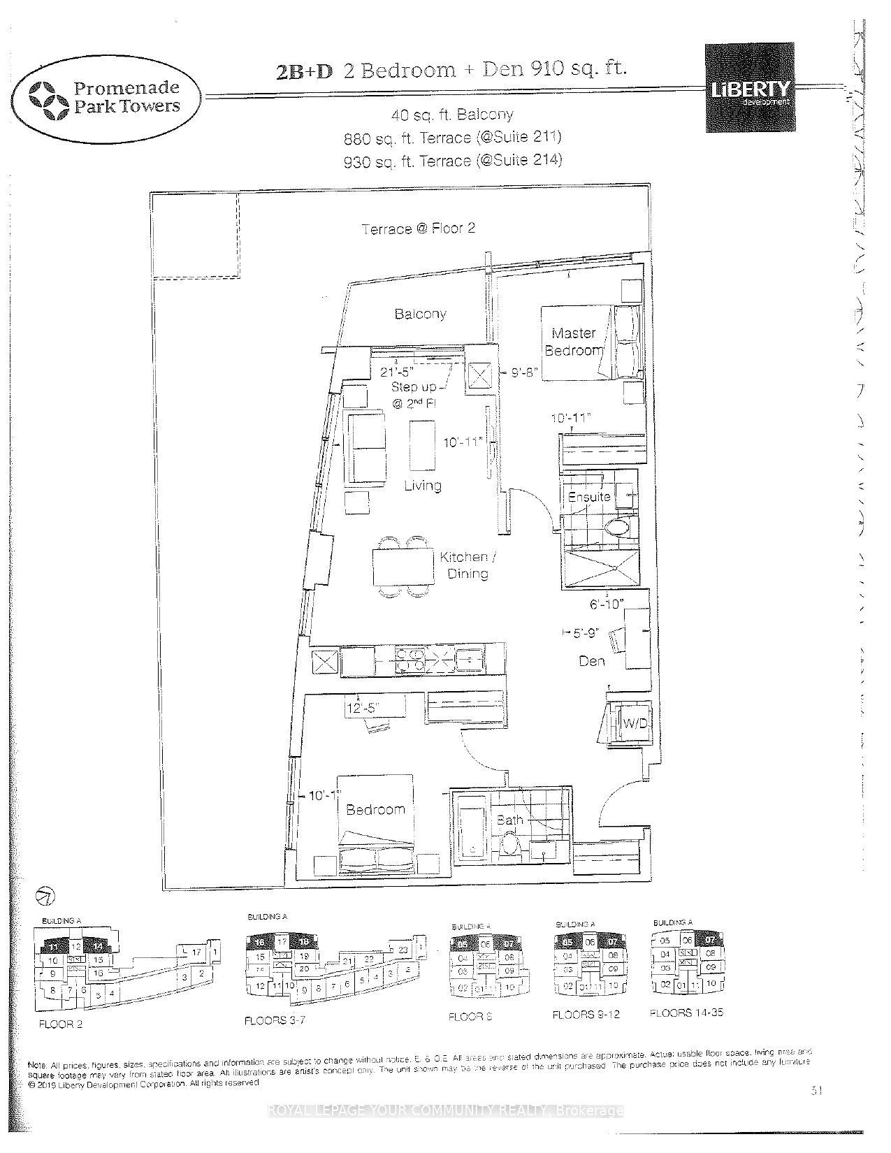30 Upper Mall Way 1707 #1707, Vaughan — Condo for lease, photo 1