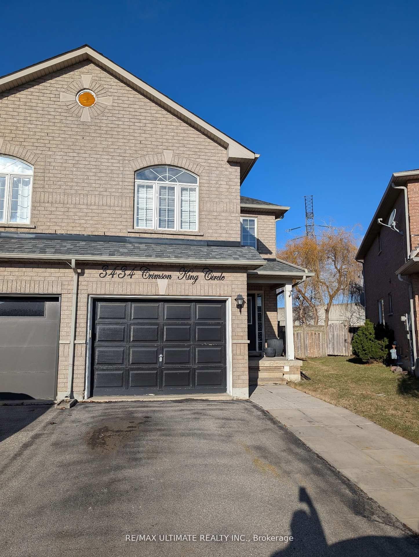 3434 CRIMSON KING Circle, Mississauga — Semi-Detached for lease, photo 1