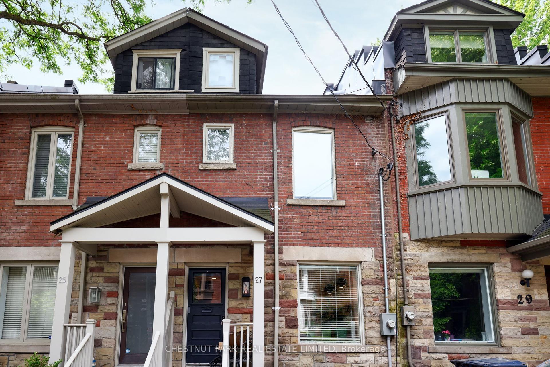 27 Gibson Avenue, Toronto — Townhouse for lease, photo 1