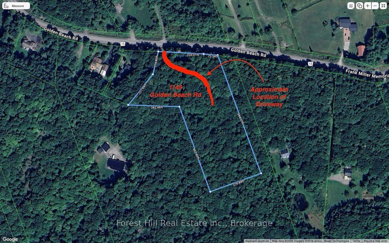1149 Golden Beach Road, Bracebridge — Land for sale, photo 1