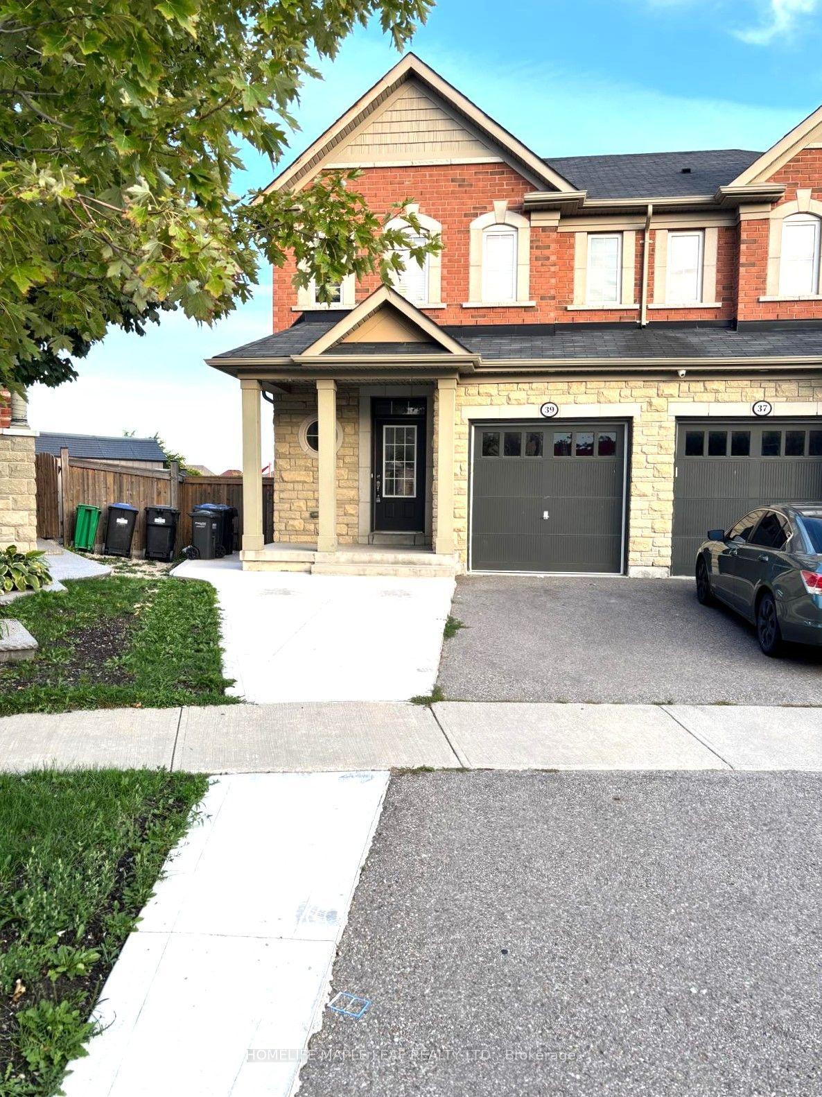 39 Sussexdale Drive, Brampton — Semi-Detached for lease, photo 1
