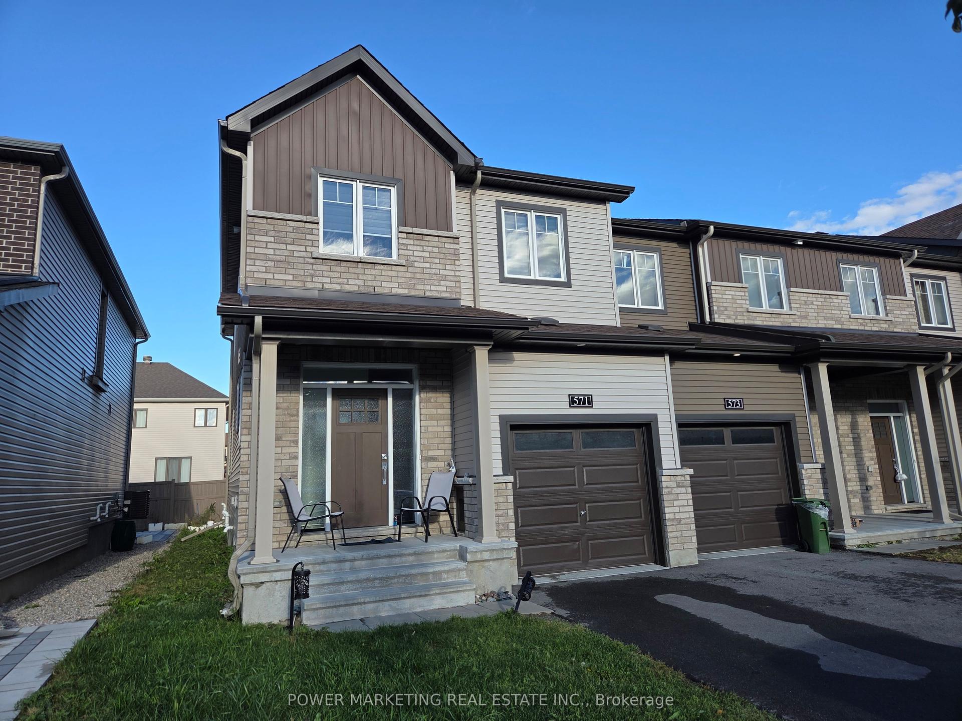 571 Lilith Street, Barrhaven — Townhouse for lease, photo 1